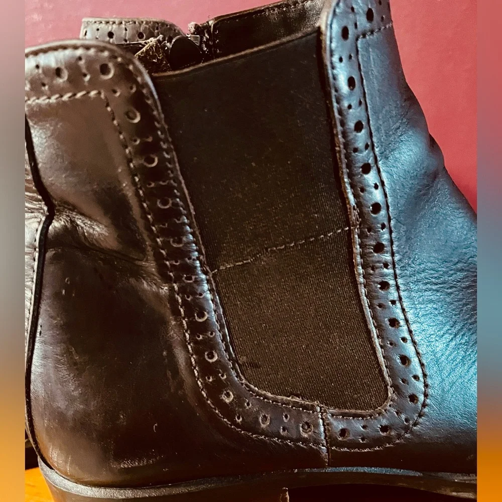 Paul Green Munchen Brown European Leather Ankle Boots Women's US 6.5 (UK 4)